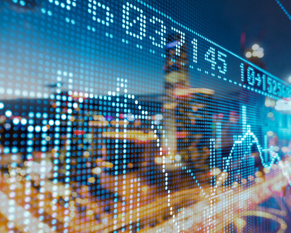 Prikaz cen na borznem trgu